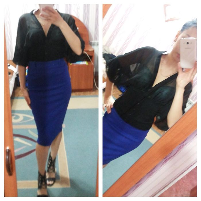 Нежное шифоновая кофта