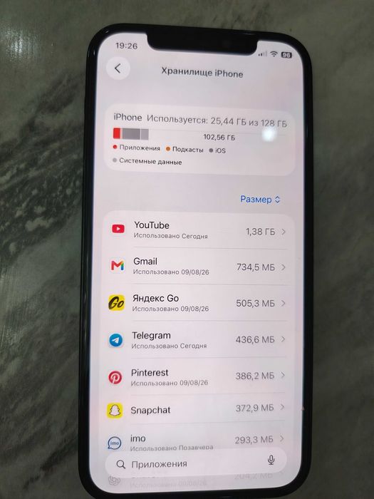 Сотилади Iphone 12pro 128г