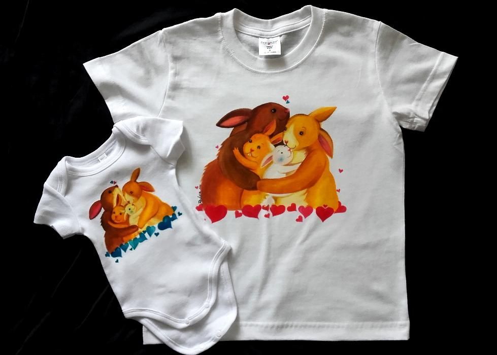 Tricouri pictate manual