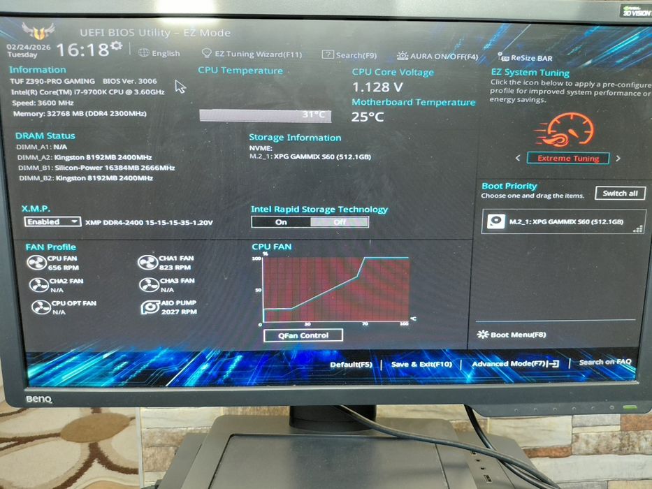 Pc i7 9700k placa video rtx3070