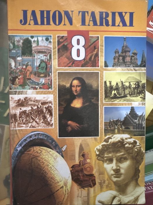 8 sinf,ona tili,geometriya,adabiyot,informatika,geografiya,jahon tarix