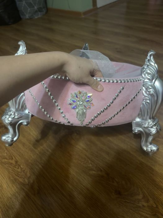 Шикарный розовый коржын