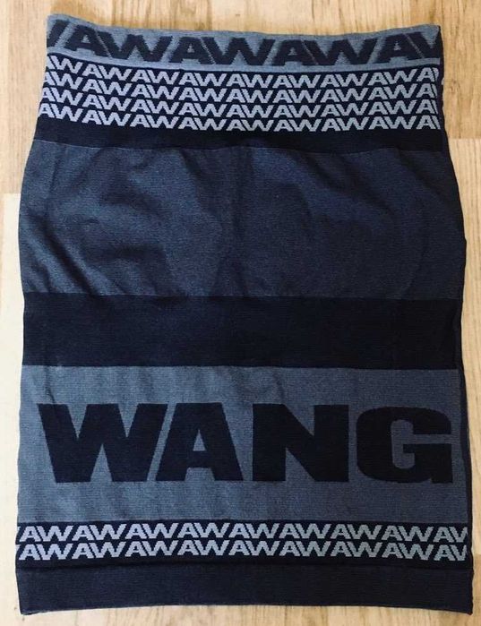Auth Alexander Wang x HM Fusta Jacquard Knit Gri & Negru Mărime: S