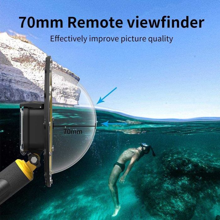 Воден Telesin Dome за GoPro Hero 4