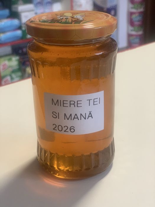 Miere de albine-tei si mana