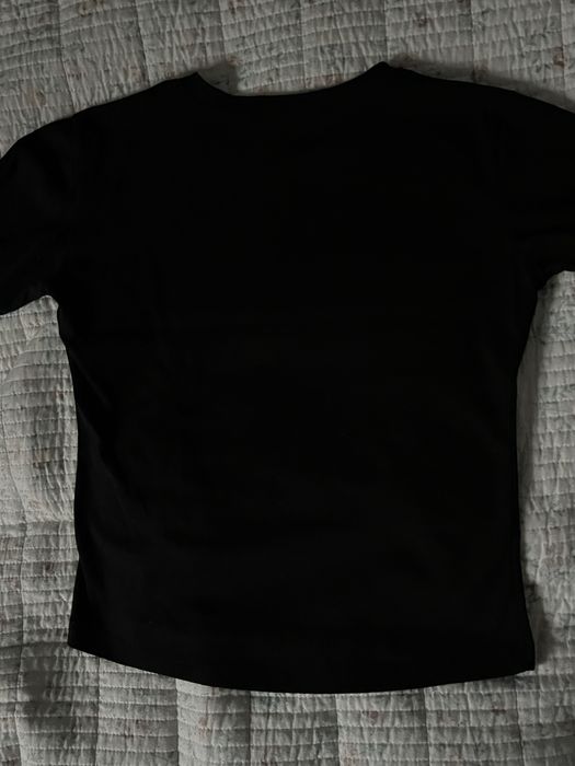 Черный лонгслив