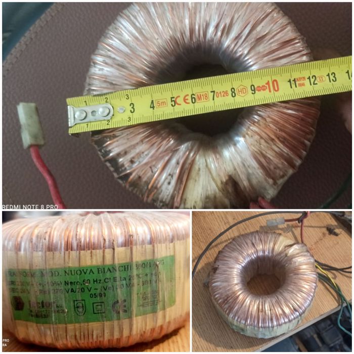 Transformatoare toroidale de pana la 300 VA