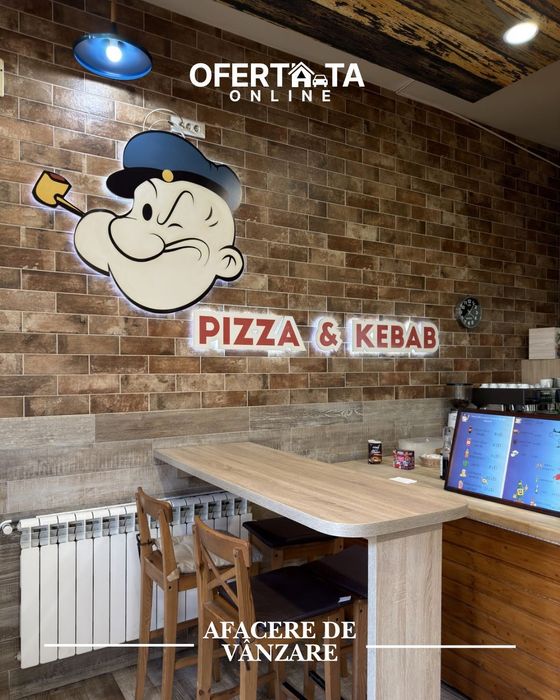 De Vânzare – Afacere la Cheie | Restaurant Fast Food Complet Echipat