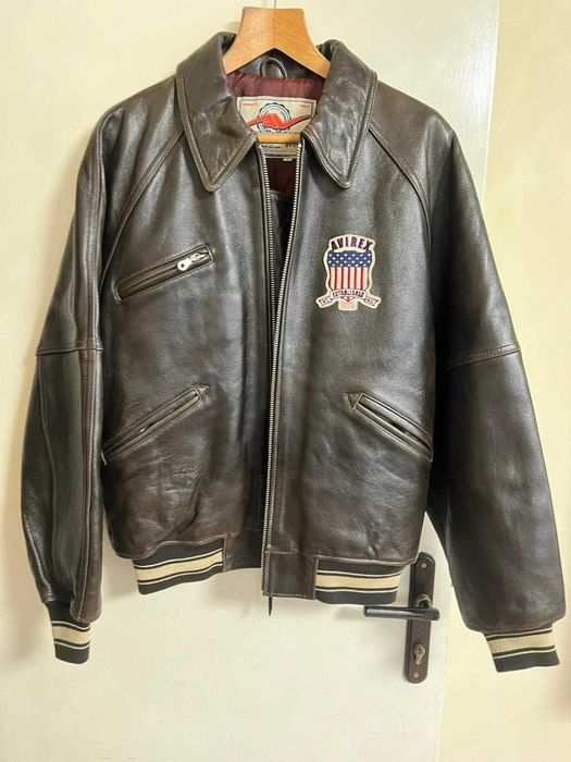 Рядко Колекционерско Яке Avirex USA (80s/90s) L/XL– Безупречно Състояние