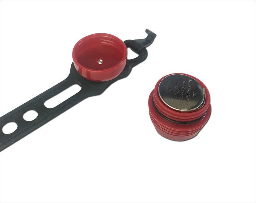 Комплект LED светлини за велосипед, Фар, Стоп, Водоустойчиви, Батерия