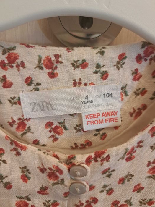 Rochie casual Zara 4 ani/104cm