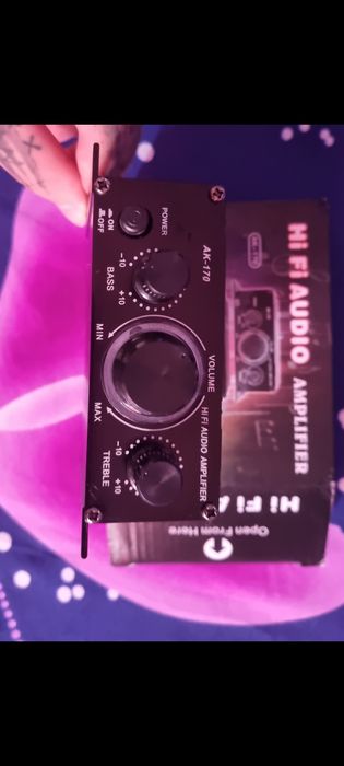 Amplificator Audio Hi-Fi AK-170 - Nou, nefolosit, în cutie