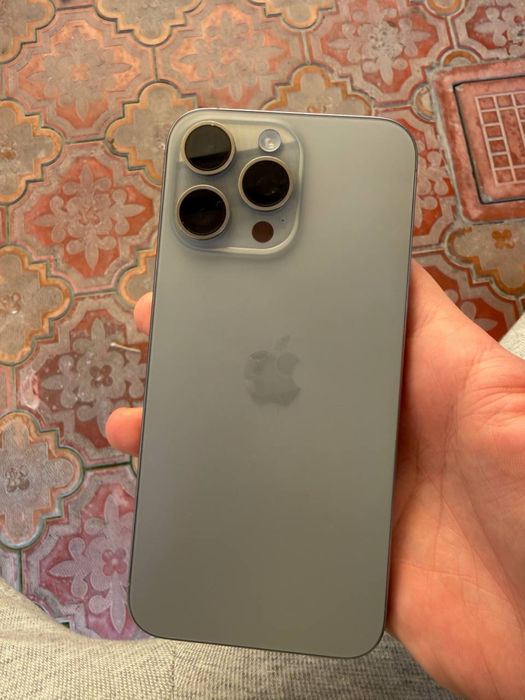 Iphone 15 pro max 256 gb  86% ideal karopka dak bor