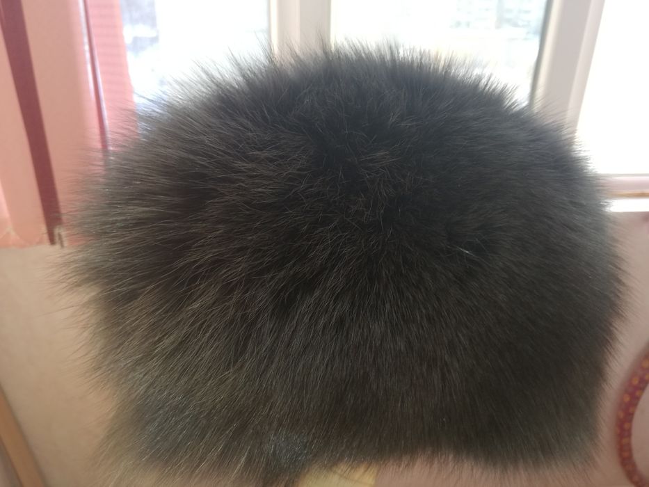 Шапка песцовая женская