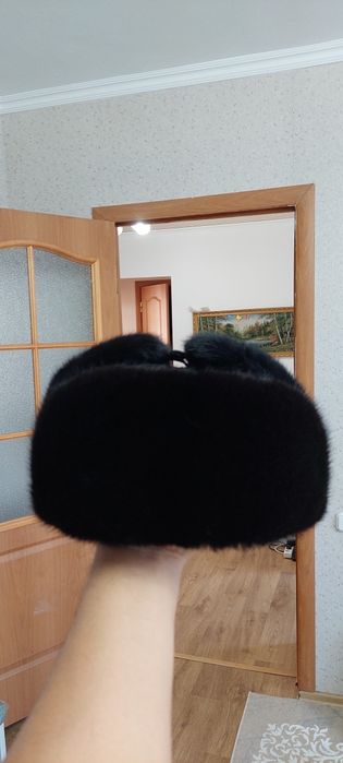 Норковая шапка ушанка