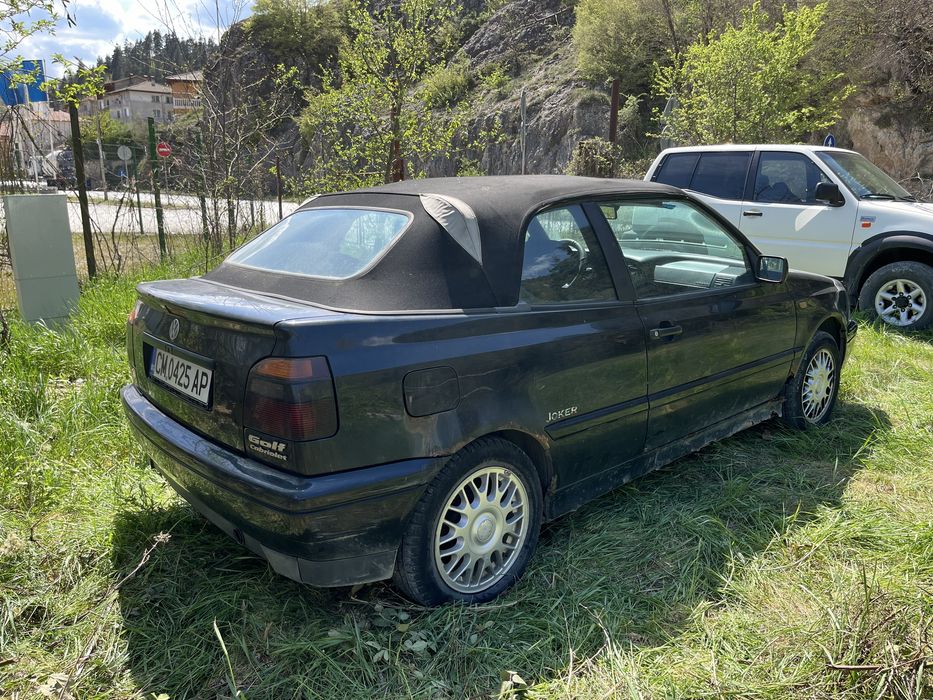 VW Golf/Голф 3 1.8газ/бензин кабрио НА ЧАСТИ