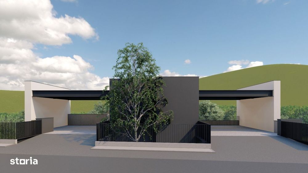 Duplex in constructie, 160mp utili, 300mp teren, Valea Garbaului