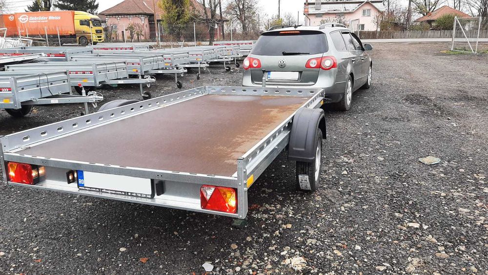 Remorca mono ax REPO noua 750 kg apicola auto atv moto carte RAR