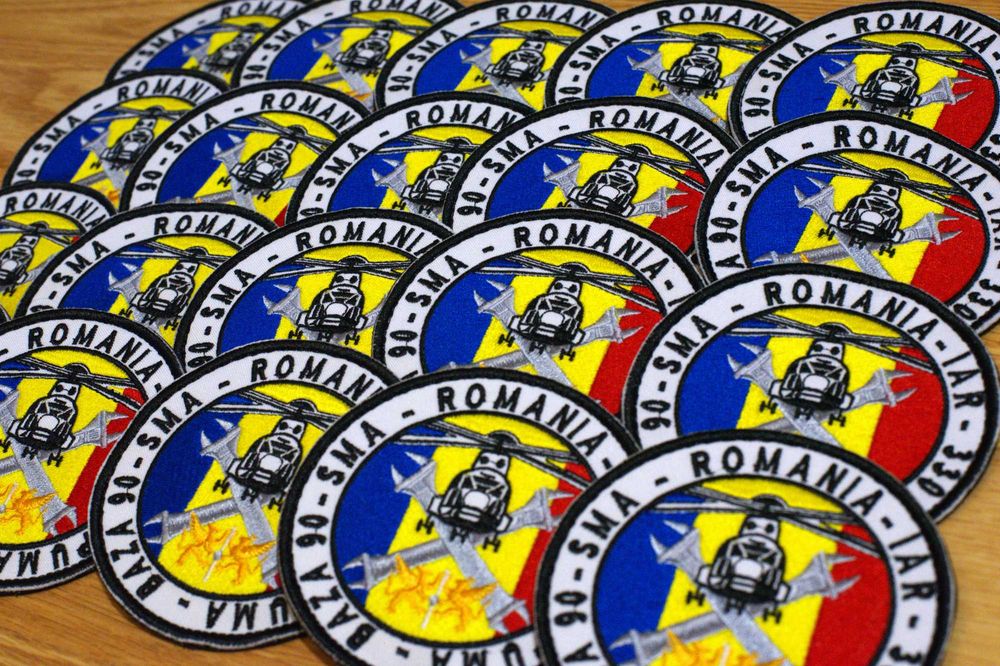 Personalizam la comanda Patch-uri, Embleme brodate  (+velcro)