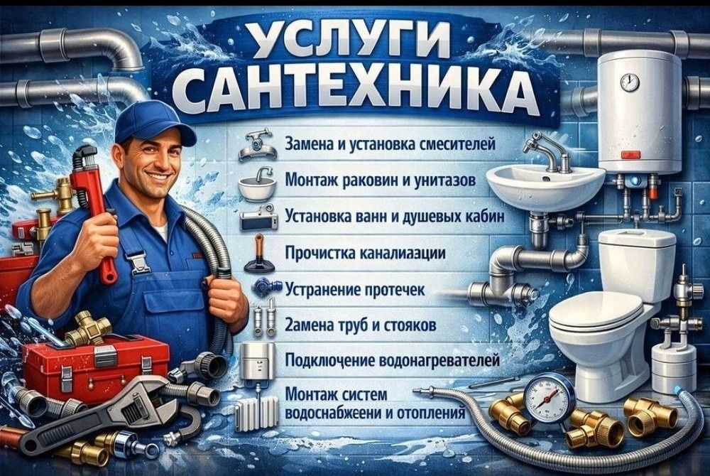 сантехник ташкент 24/7 — ремонт котлов, засоров и сантехники