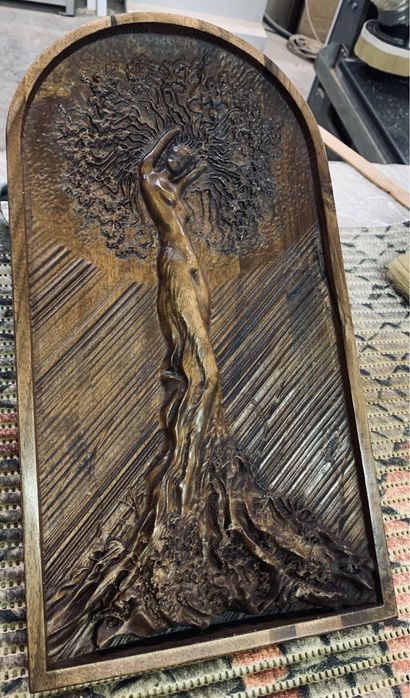 Дърворезба - Пано "Дървото на живота"