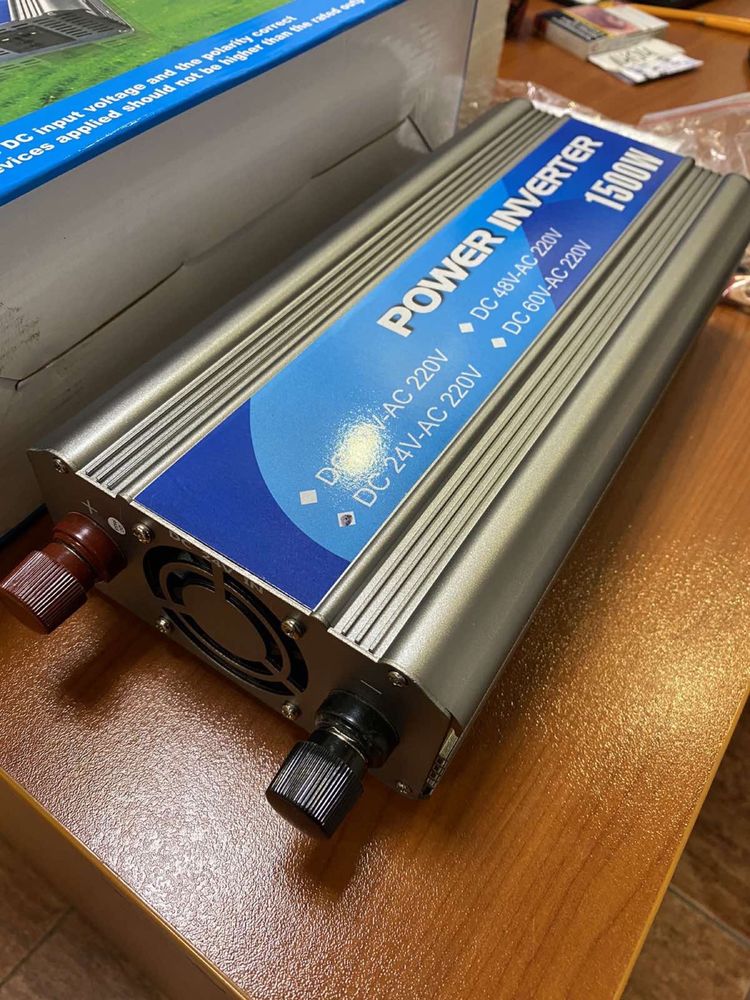 Нов Преобразовател инвертор 12 v 24 към 220 гр. Варна Колхозен пазар ...