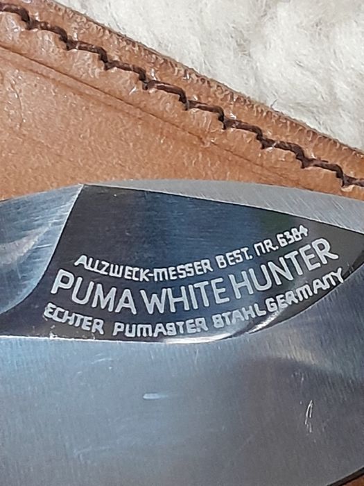 Puma Оригинален Ловен нож Пума Puma White hunter  от 1970 г.