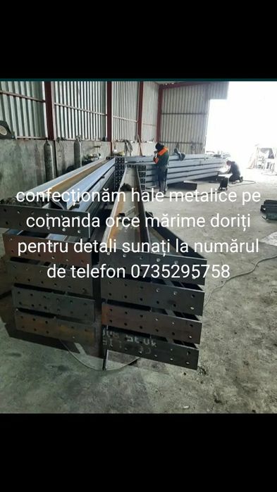 Vând si confecționăm hale metalice