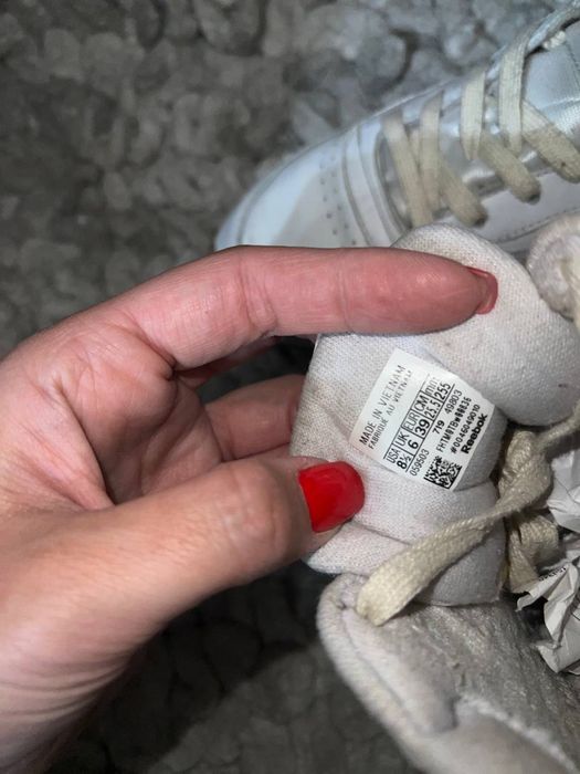 Крассовки reebok Кожа