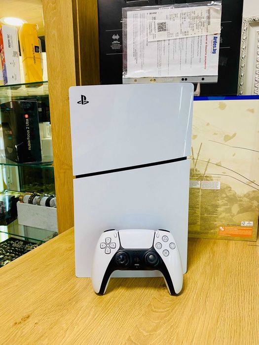 Конзола PlayStation 5 (PS5) Slim, 1TB SSD, Digital Editon, White