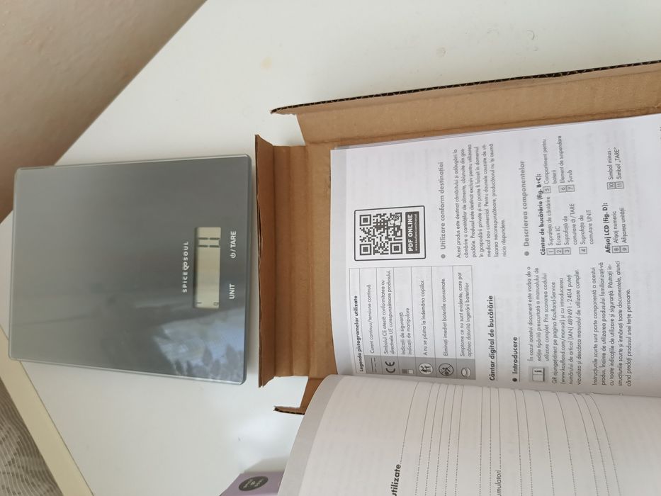 Cantar digital pentru bucătărie