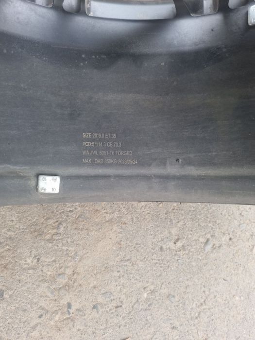 Продаются кованные диски с резиной 245/40/R20