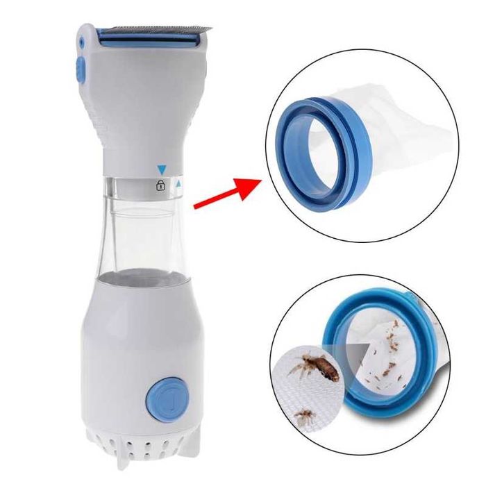 Електрически гребен за премахване,чистене въшки,гниди от косата,деца