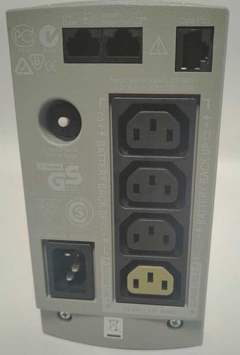 UPS APC Back UPS 500va-300W, гаранция, цената е с вкл. ДДС