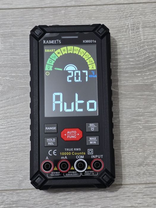 Multimetru Digital KAIWEETS KM601S – 10.000 Counts, True RMS