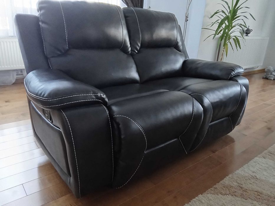 Canapea 2 locuri recliner, noua, 2000 ron