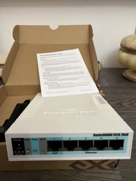 Router Gigabit Mikrotik RB951G-2HnD