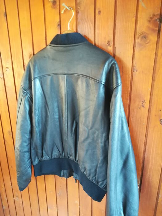 Geaca piele bărbați Star bomber Xl