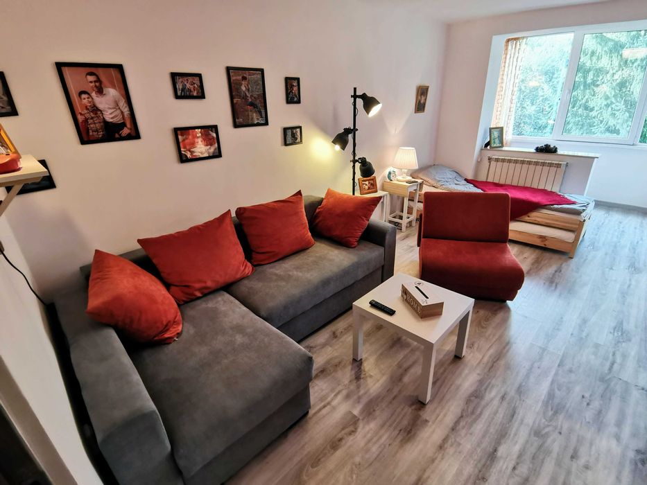 Predeal 2 camere, curte, vedere, renovat, cont vechi Airbnb/Booking
