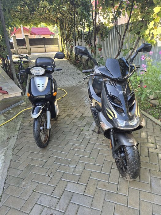 Piaggio Torpedo + Aprilia SR GP1