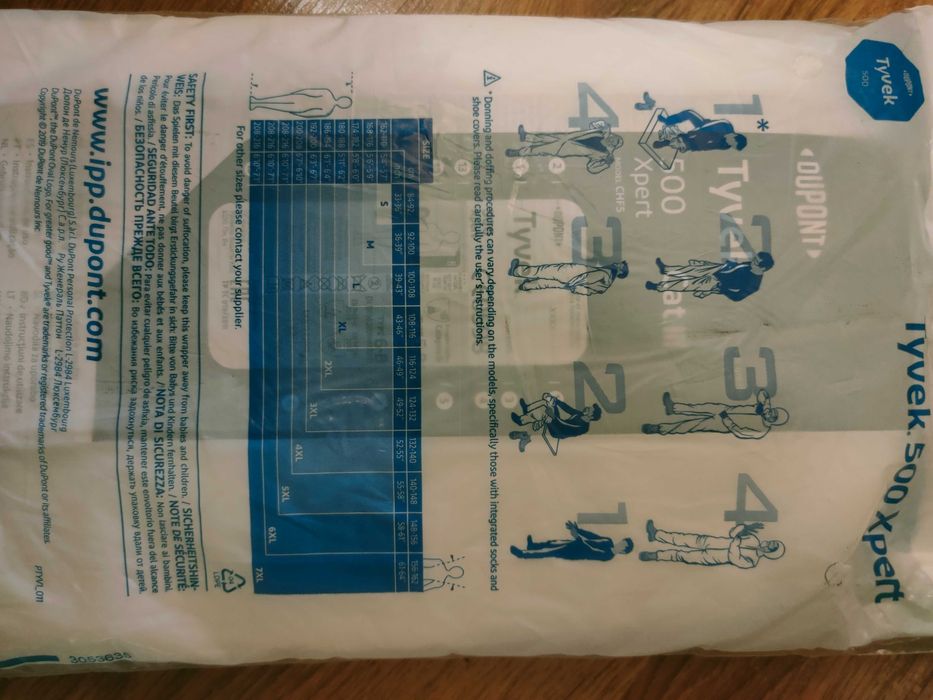 Защитная одежда TYVEK 2000тг