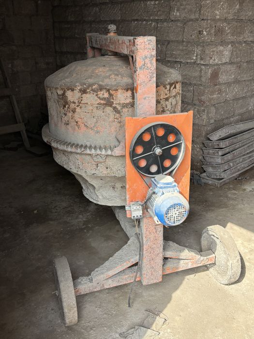 Бетономешалка для брусчатки