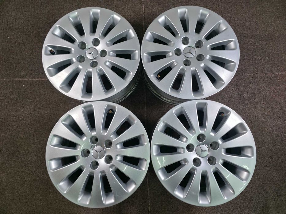4 Jante Aliaj 5x108 16'' OEM Mercedes Citan W415 / Renault Kangoo 6.5J ET 44 + Senzori Presiune OEM !