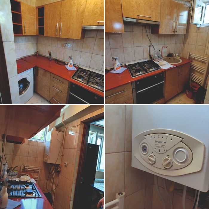 Apartament 2 camere centru Harlau, et. intermediar, mobilat