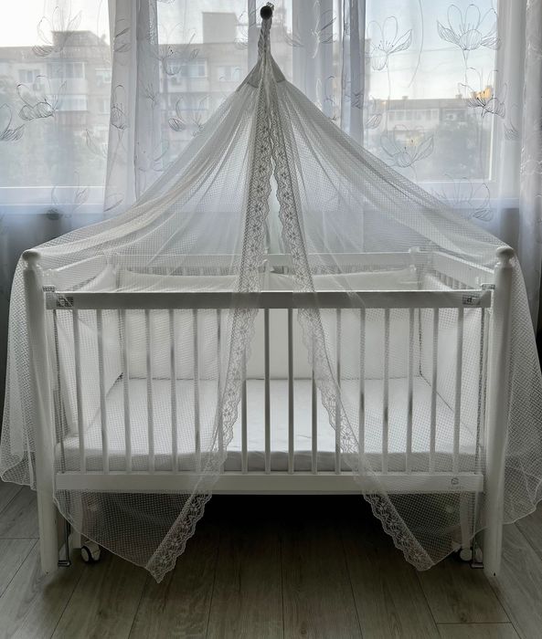 Бебешко легло с люлка Azaria Mondo 60*120