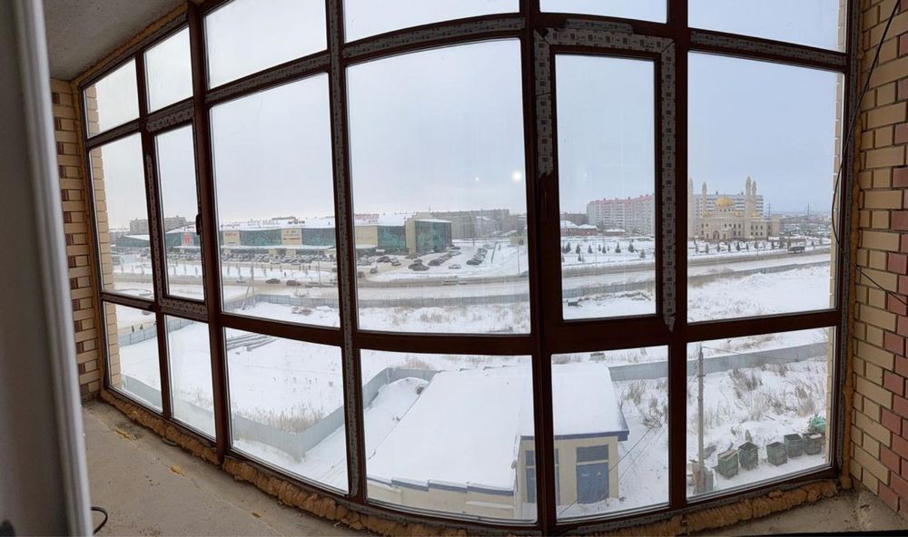 Панорама новая, окно, остекление