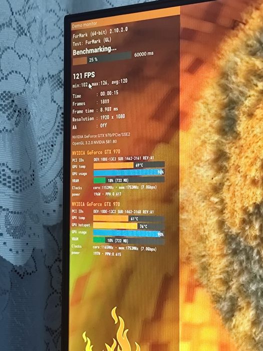 2 placi gtx 970  pachet sli