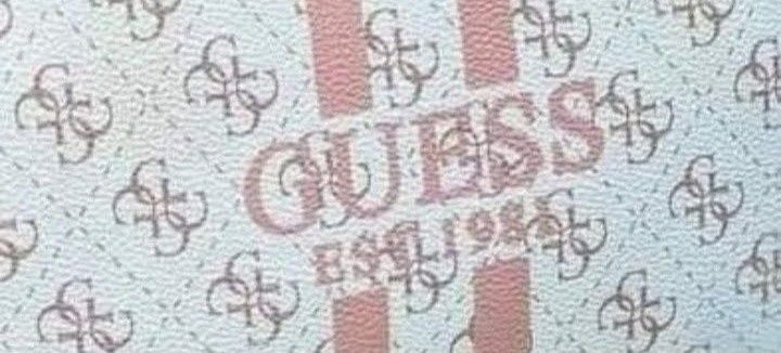 Geanta crossbody Guess super model, Italia, saculet, etichetă