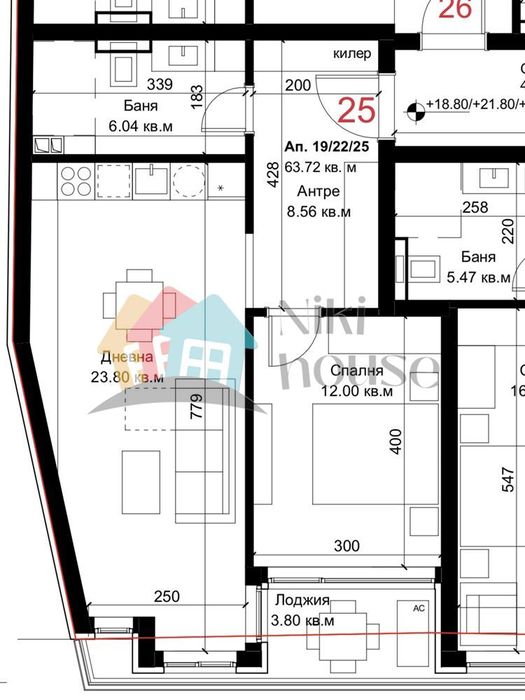 Продава се Двустаен апартамент в Варна, ЖП Гара - 75 кв.м за 2206 €/кв.м - Снимка #3