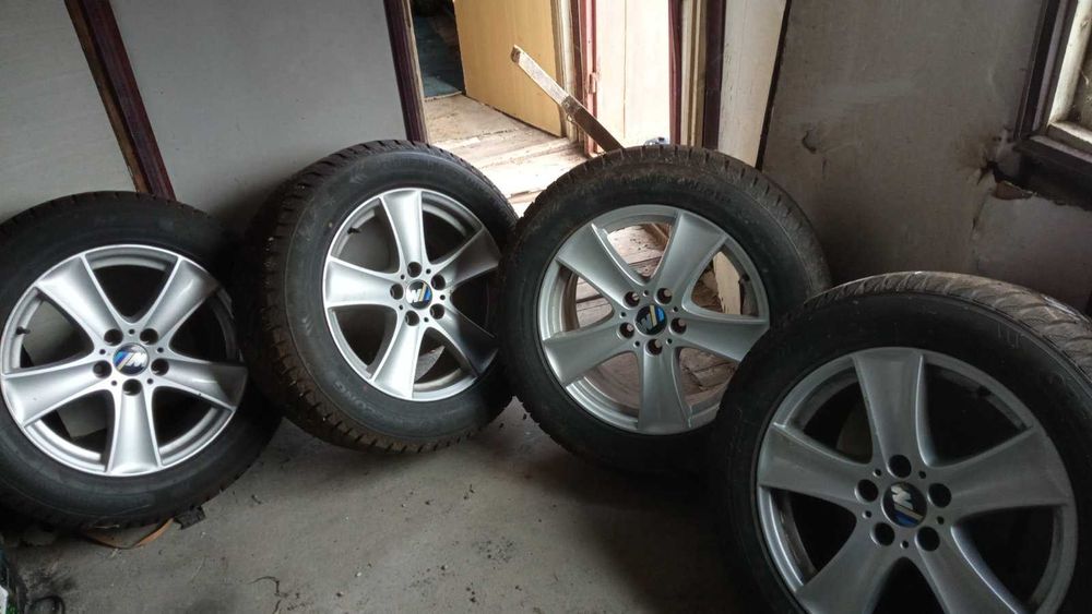 Зимни гуми с джанти за Х5 Е53